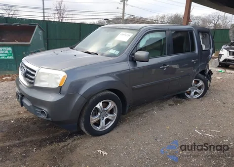 2013 Honda Pilot Ex-L from USA, damaged, VIN 5FNYF4H67DB009514